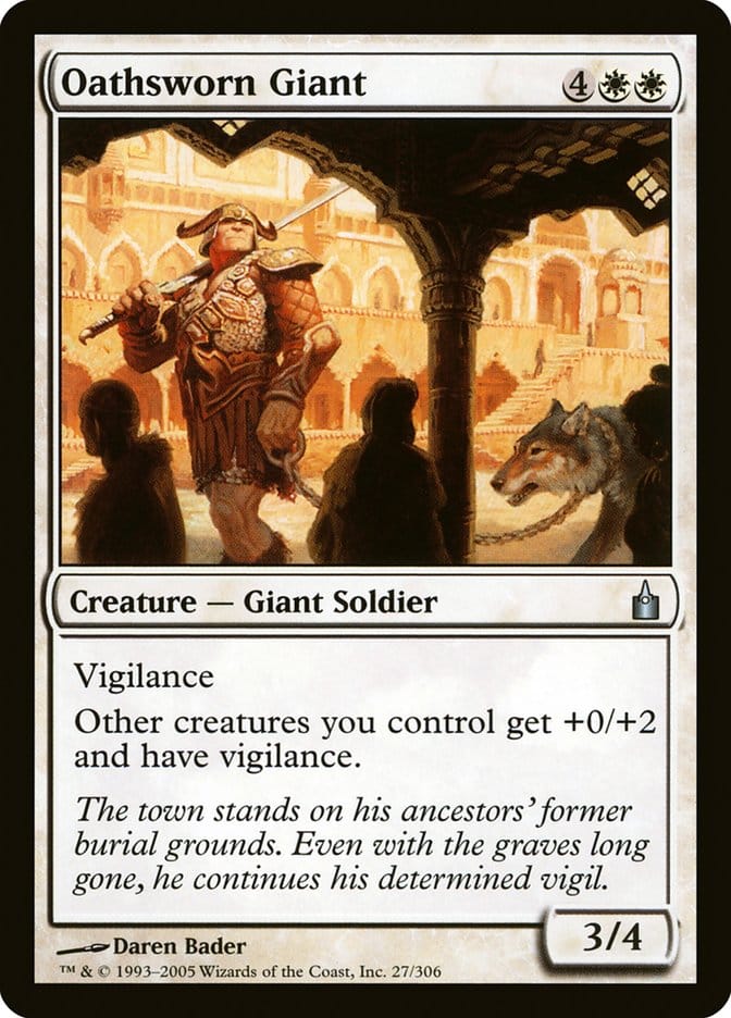 Oathsworn Giant [Ravnica: City of Guilds] Magic: The Gathering