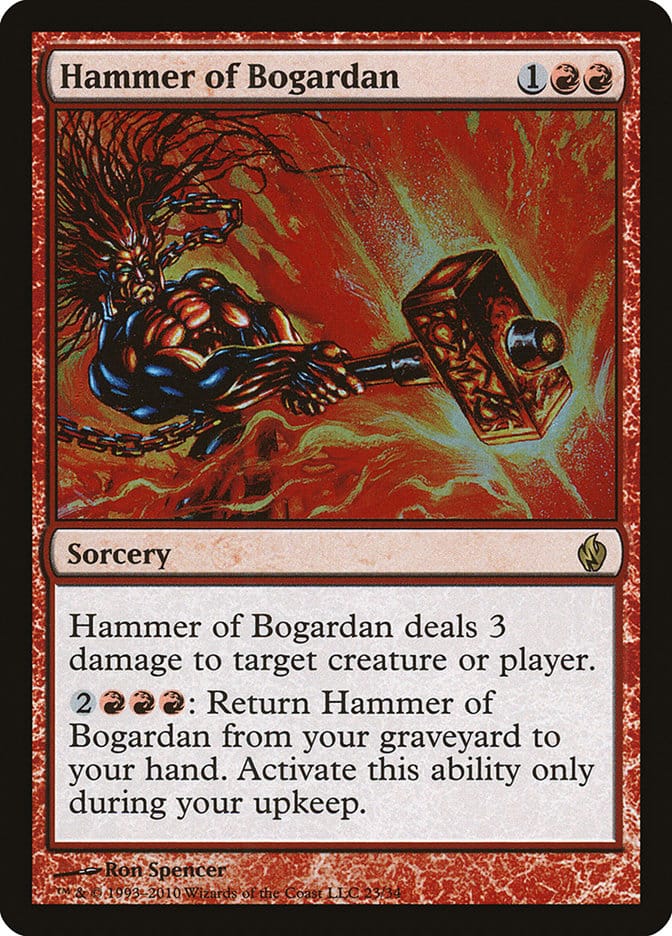Hammer of Bogardan [Premium Deck Series: Fire and Lightning] Magic: The Gathering