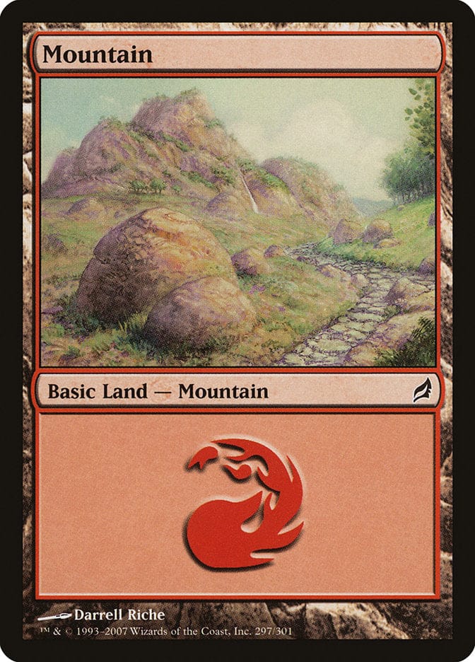 Mountain (297) [Lorwyn] Magic: The Gathering