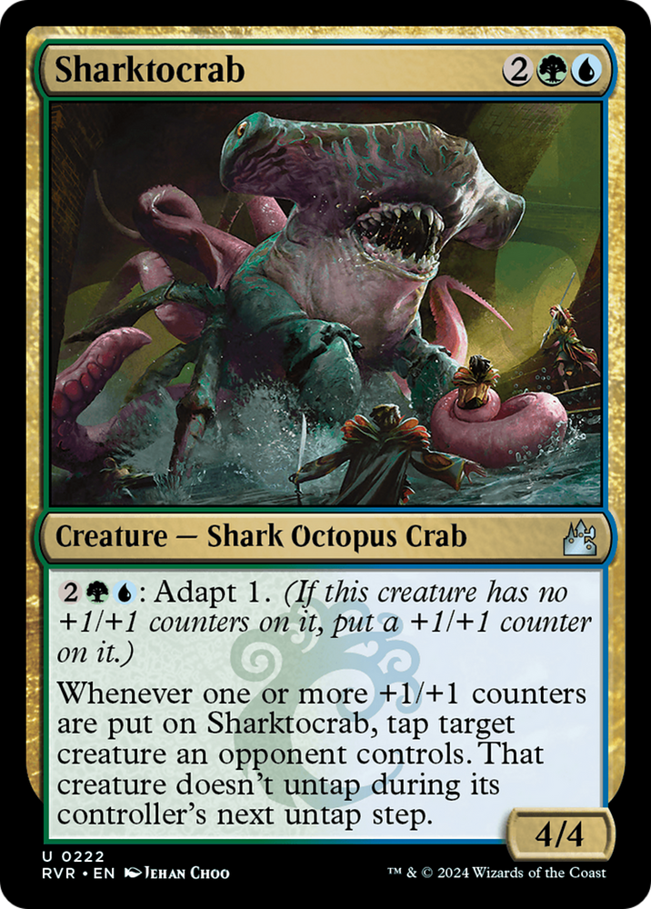 Sharktocrab [Ravnica Remastered] Magic: The Gathering