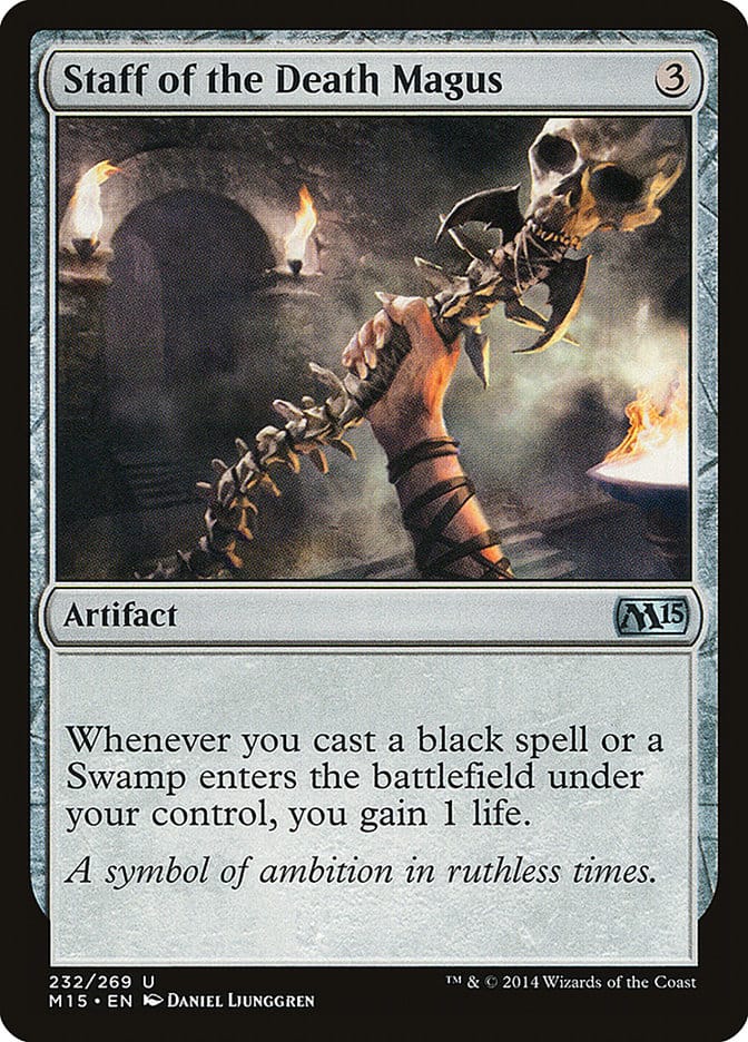 Staff of the Death Magus [Magic 2015] Magic: The Gathering