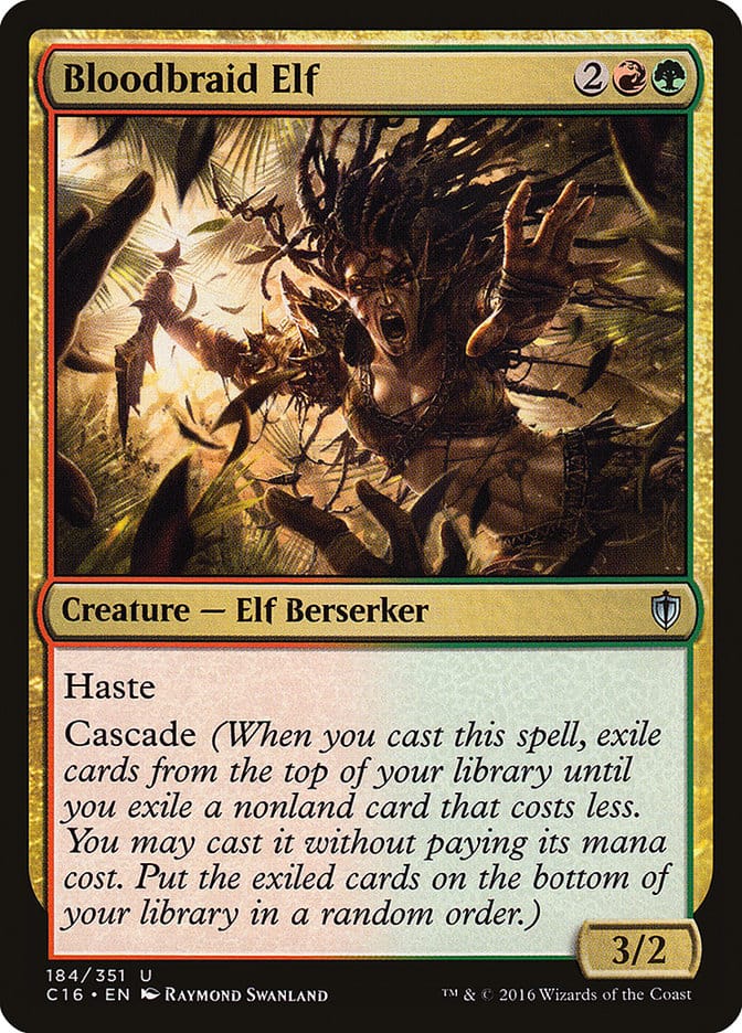 Bloodbraid Elf [Commander 2016] Magic: The Gathering