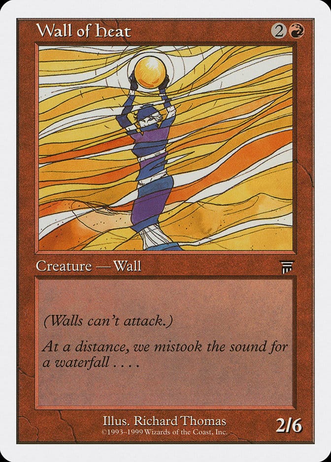 Wall of Heat [Battle Royale] Magic: The Gathering