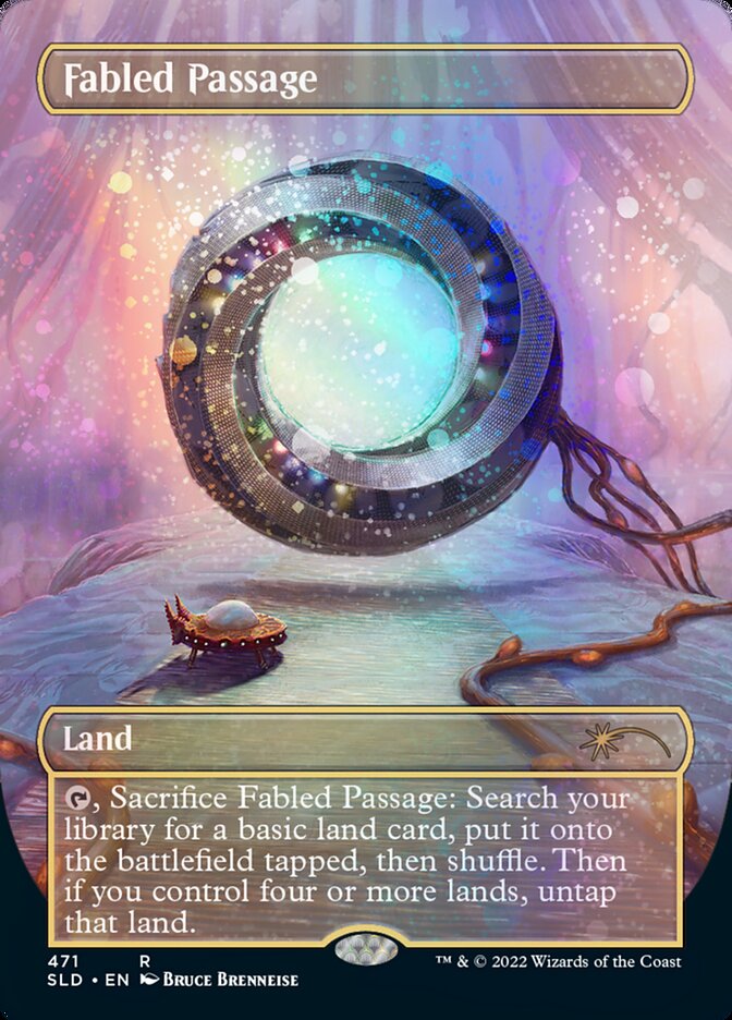 Fabled Passage (Galaxy Foil) [Secret Lair Drop Series] Magic: The Gathering