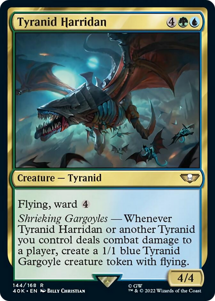 Tyranid Harridan (Surge Foil) [Warhammer 40,000] Magic: The Gathering