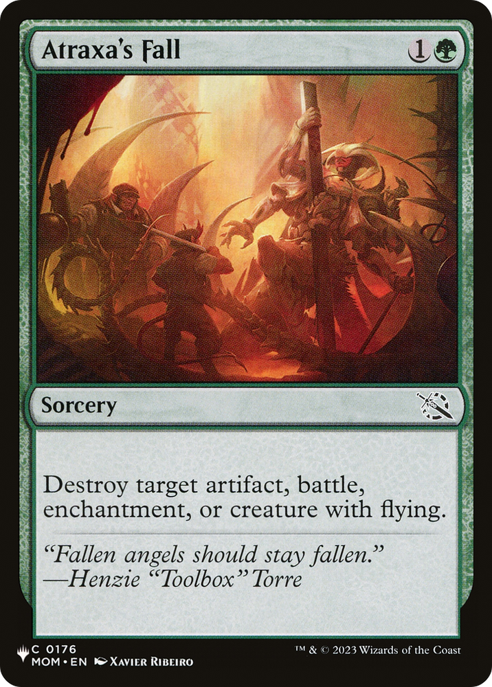 Atraxa's Fall [The List] Magic: The Gathering