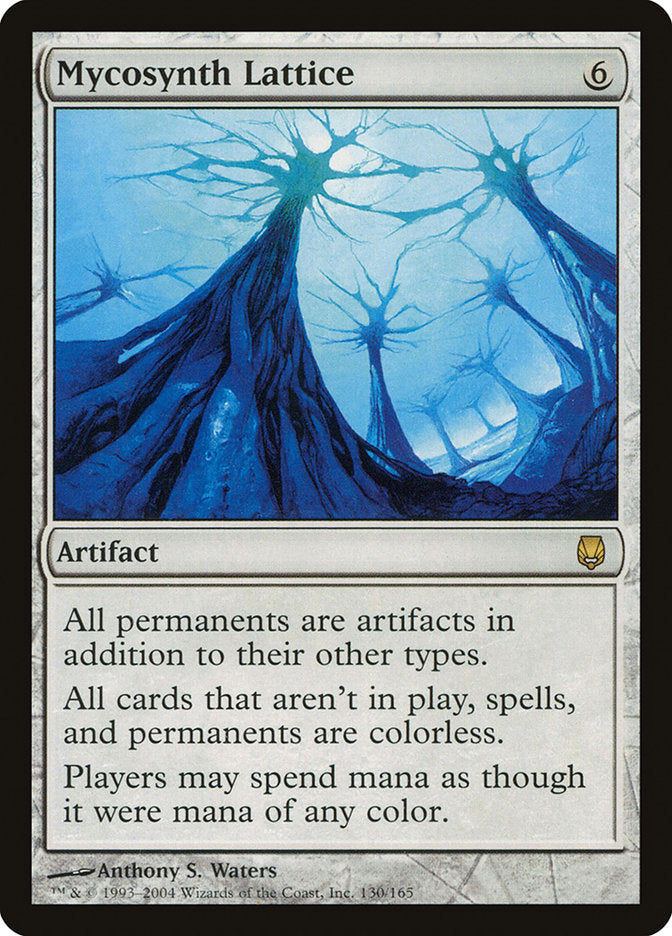 Mycosynth Lattice [Darksteel] Magic: The Gathering