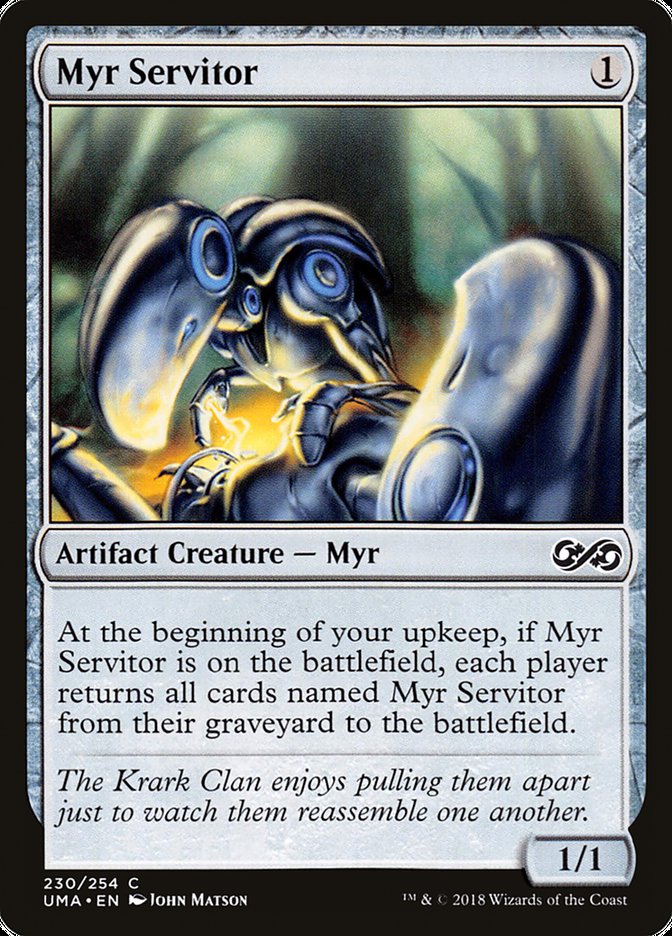 Myr Servitor [Ultimate Masters] Magic: The Gathering