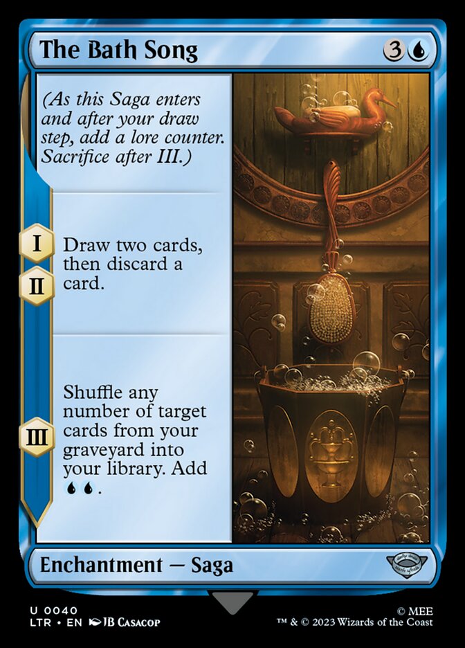The Bath Song [The Lord of the Rings: Tales of Middle-Earth] Magic: The Gathering