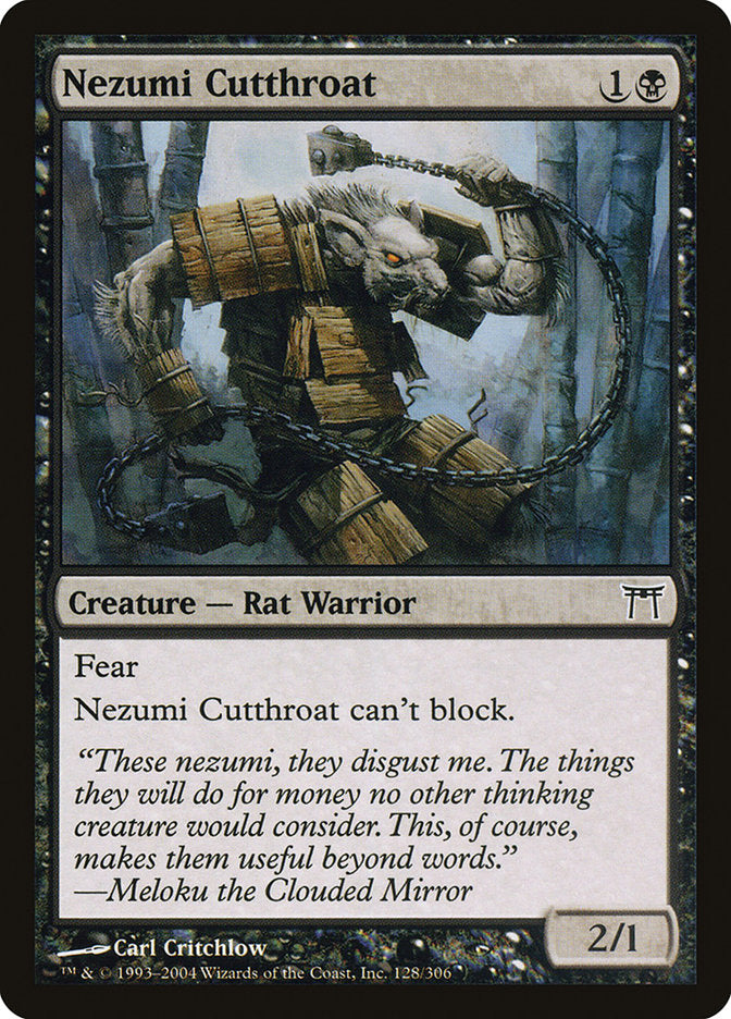 Nezumi Cutthroat [Champions of Kamigawa] Magic: The Gathering