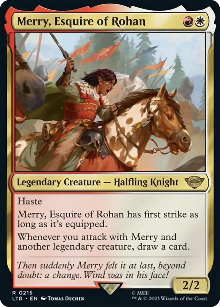 Merry, Esquire of Rohan [The Lord of the Rings: Tales of Middle-Earth] Magic: The Gathering