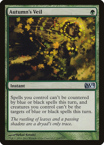 Autumn's Veil [Magic 2012] Magic: The Gathering
