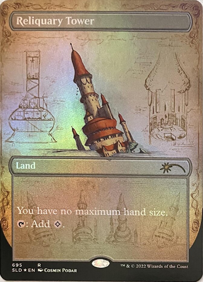 Reliquary Tower (Blueprint) [Secret Lair Drop Promos] Magic: The Gathering