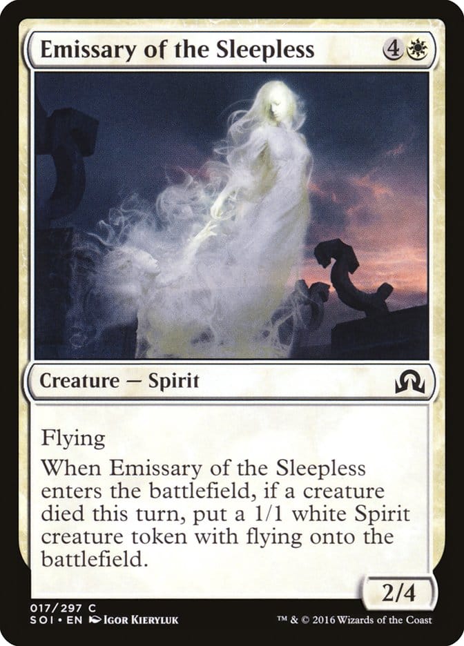 Emissary of the Sleepless [Shadows over Innistrad] Magic: The Gathering