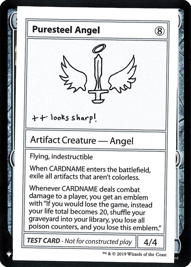 Puresteel Angel [The List] Magic: The Gathering