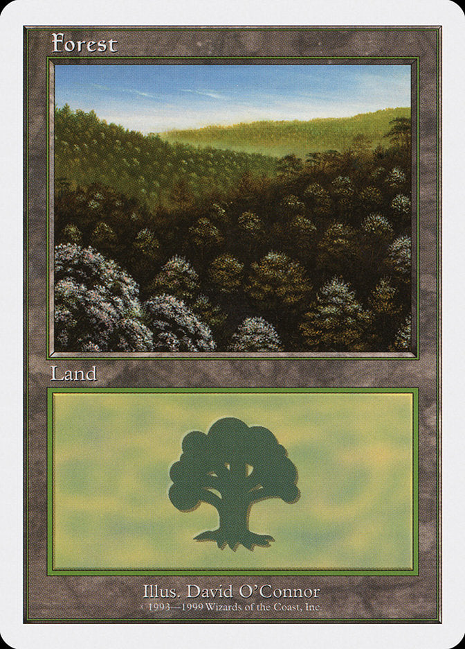 Forest (101) [Battle Royale] Magic: The Gathering