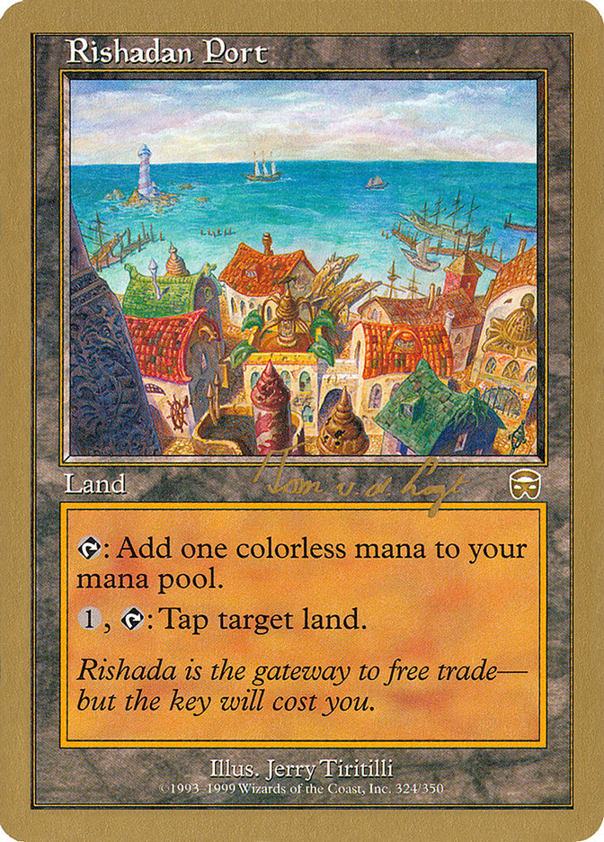 Rishadan Port (Tom van de Logt) [World Championship Decks 2000] Magic: The Gathering