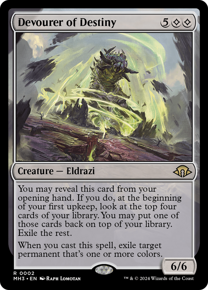 Devourer of Destiny [Modern Horizons 3] Magic: The Gathering