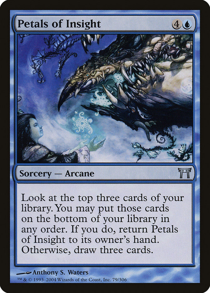 Petals of Insight [Champions of Kamigawa] Magic: The Gathering