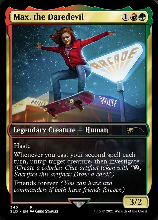 Max, the Daredevil [Secret Lair Drop Series] Magic: The Gathering
