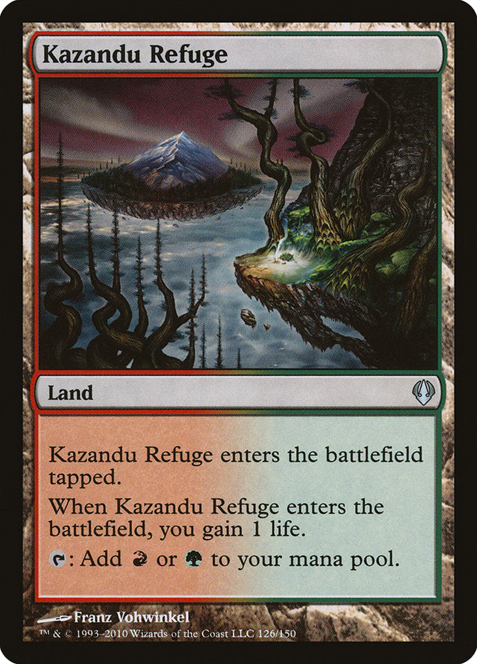 Kazandu Refuge [Archenemy] Magic: The Gathering