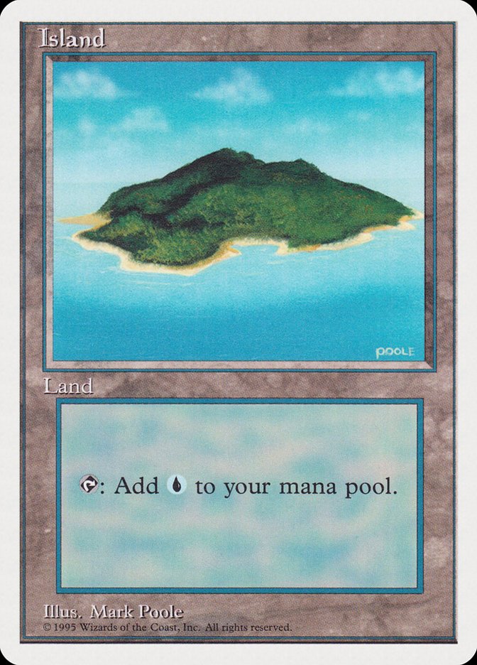 Island (White Clouds) [Rivals Quick Start Set] Magic: The Gathering