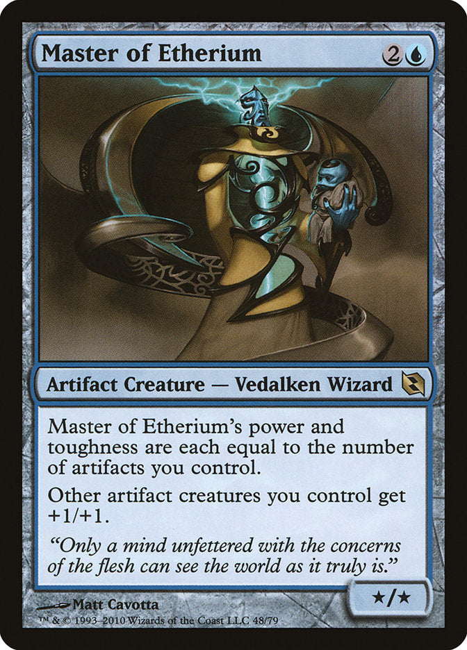 Master of Etherium [Duel Decks: Elspeth vs. Tezzeret] Magic: The Gathering
