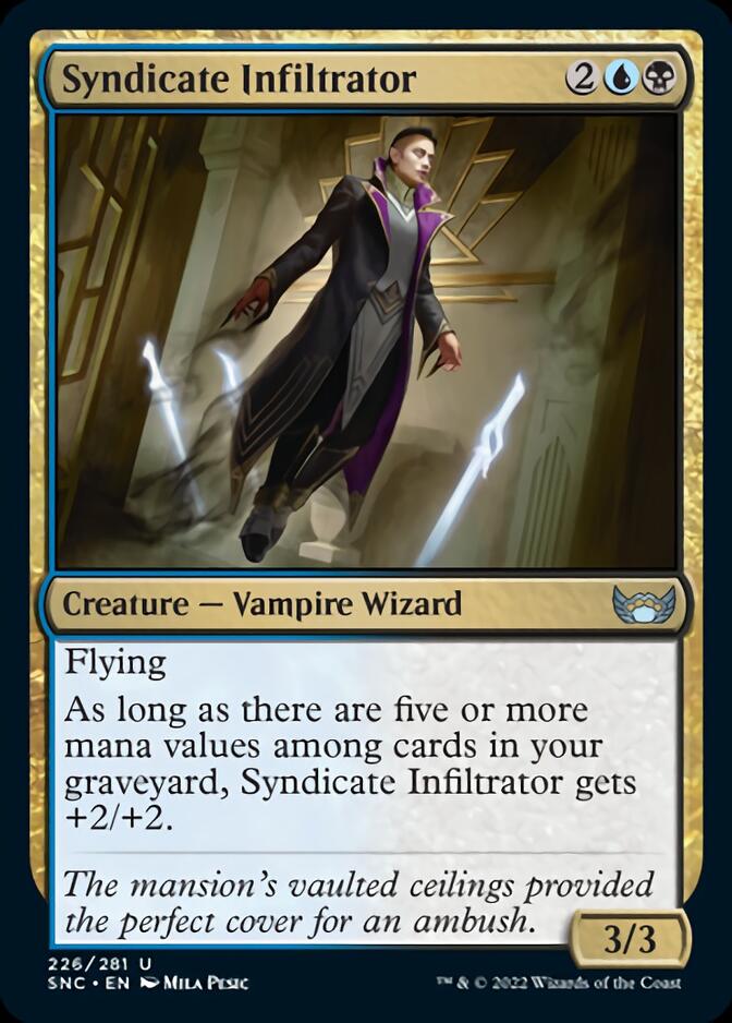 Syndicate Infiltrator [Streets of New Capenna] Magic: The Gathering