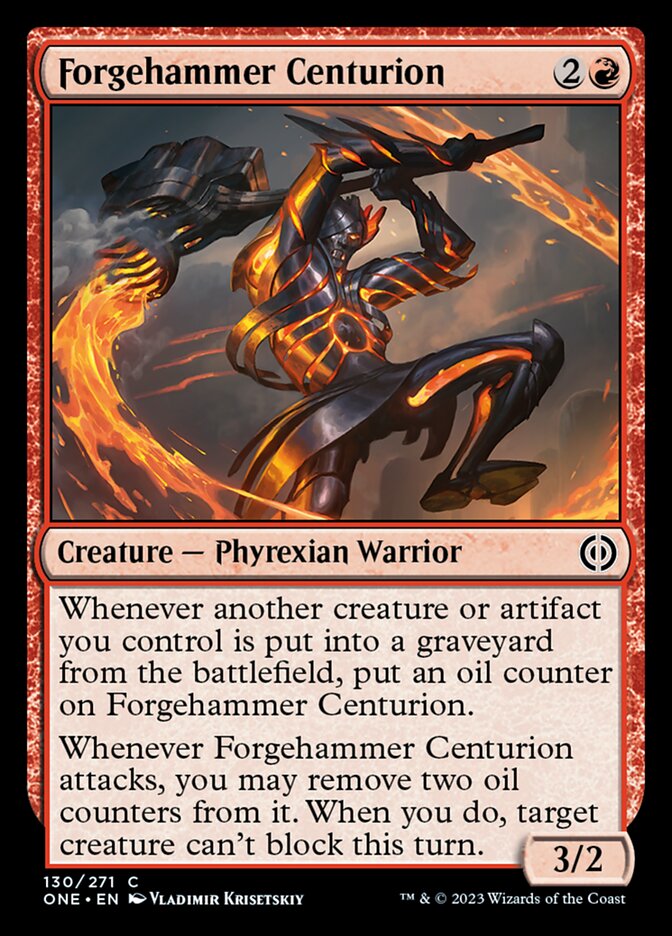 Forgehammer Centurion [Phyrexia: All Will Be One] Magic: The Gathering