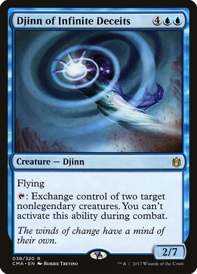 Djinn of Infinite Deceits [Commander Anthology] Magic: The Gathering