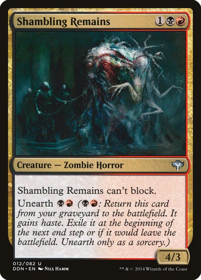 Shambling Remains [Duel Decks: Speed vs. Cunning] Magic: The Gathering