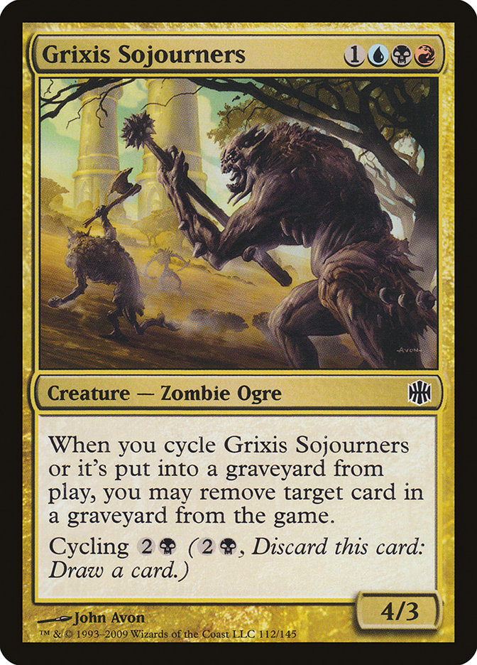 Grixis Sojourners [Alara Reborn] Magic: The Gathering