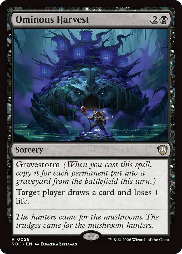 Ominous Harvest [Secrets of Strixhaven Commander]