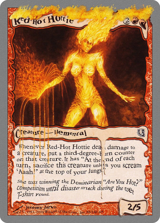 Red-Hot Hottie [Unhinged] Magic: The Gathering