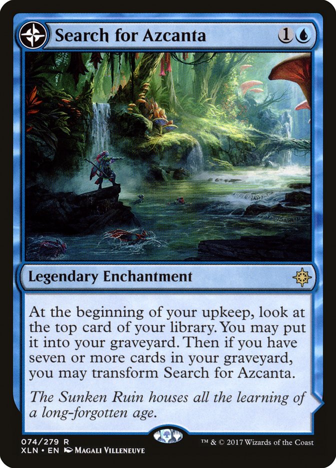 Search for Azcanta // Azcanta, the Sunken Ruin [Ixalan] Magic: The Gathering