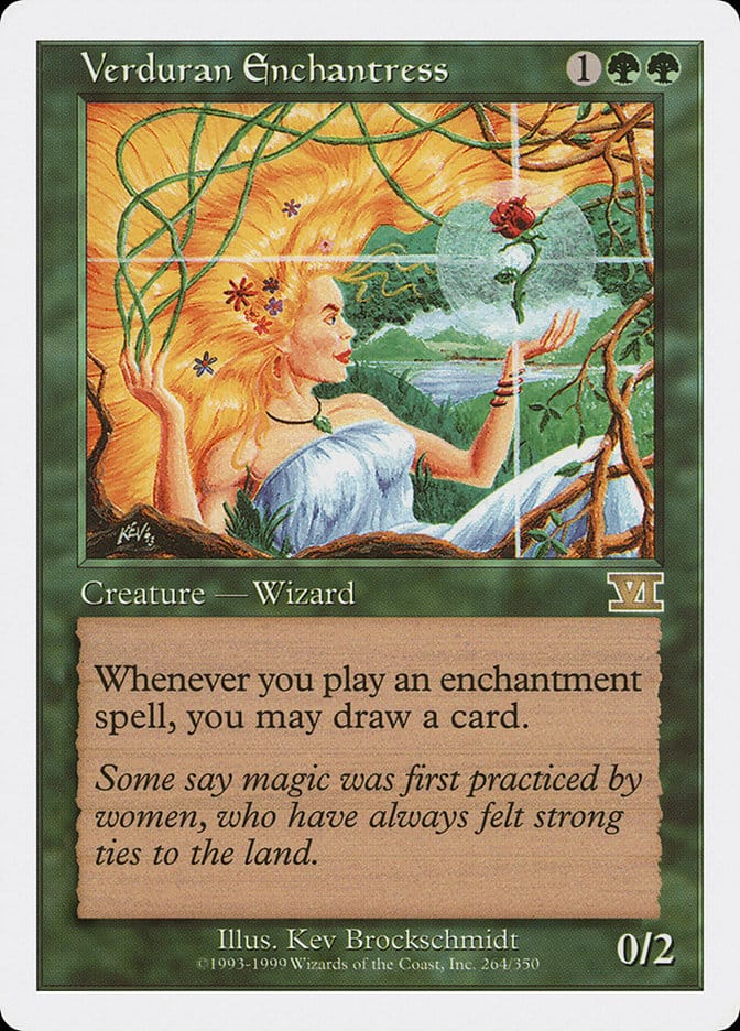 Verduran Enchantress [Classic Sixth Edition] Magic: The Gathering