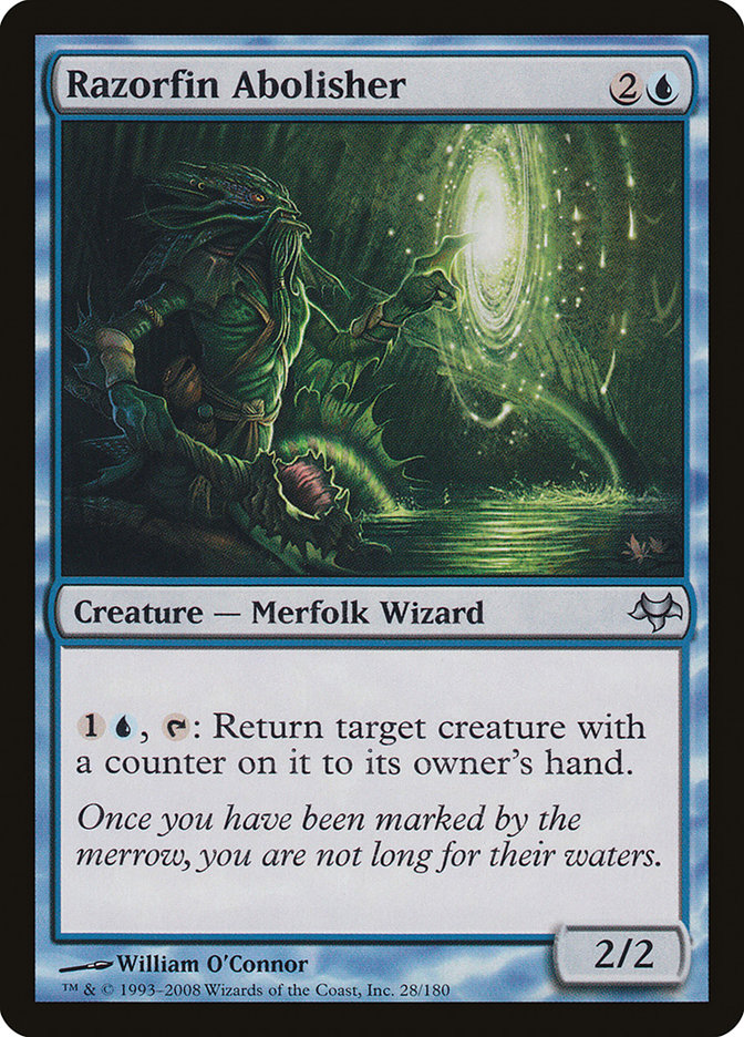 Razorfin Abolisher [Eventide] Magic: The Gathering