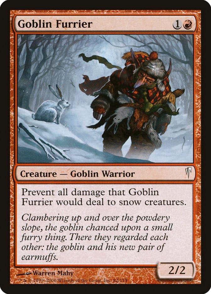 Goblin Furrier [Coldsnap] Magic: The Gathering
