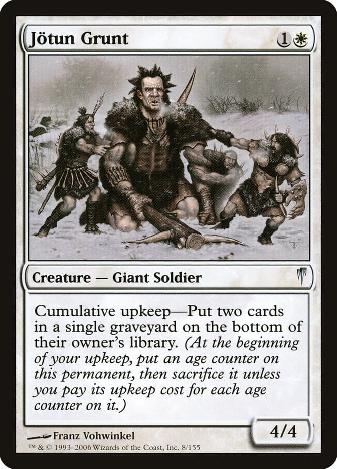 Jotun Grunt [Coldsnap] Magic: The Gathering