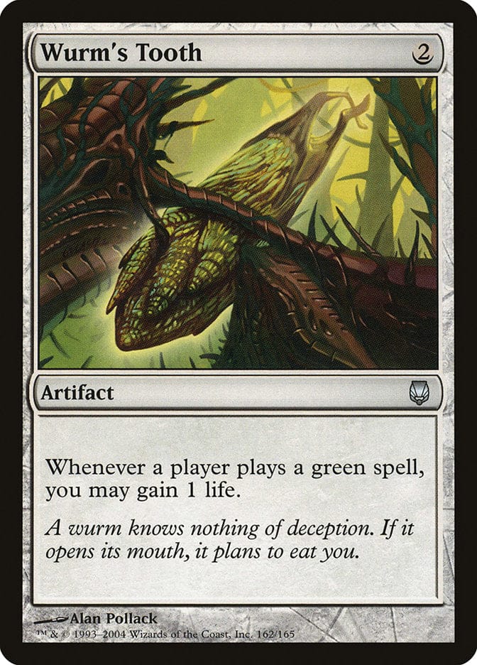 Wurm's Tooth [Darksteel] Magic: The Gathering