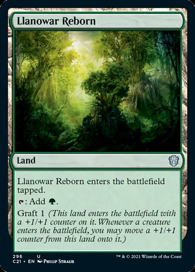 Llanowar Reborn [Commander 2021] Magic: The Gathering