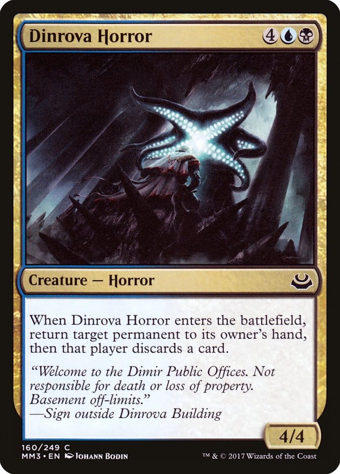 Dinrova Horror [Modern Masters 2017] Magic: The Gathering