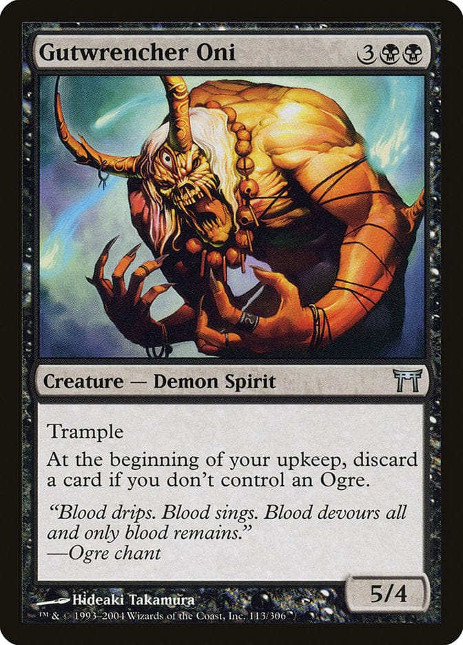 Gutwrencher Oni [Champions of Kamigawa] Magic: The Gathering