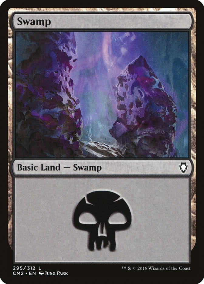 Swamp (295) [Commander Anthology Volume II] Magic: The Gathering
