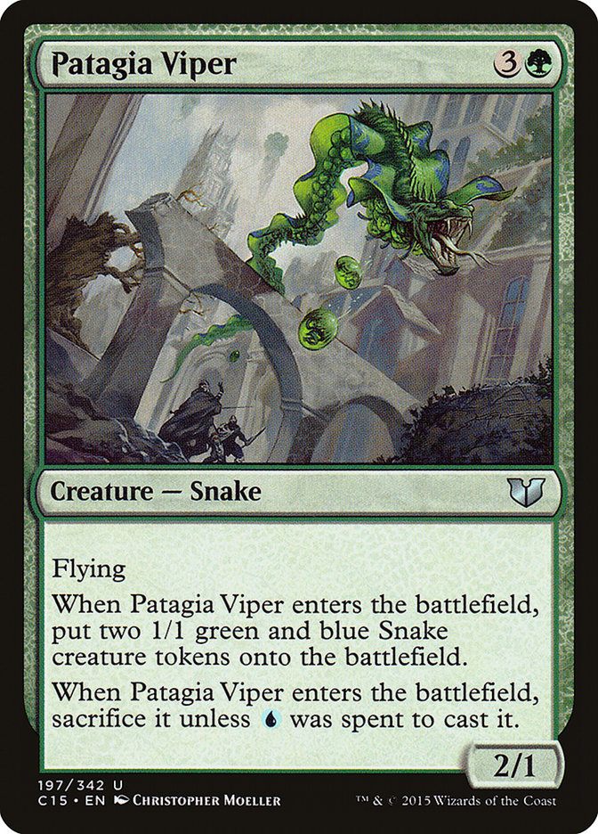 Patagia Viper [Commander 2015] Magic: The Gathering