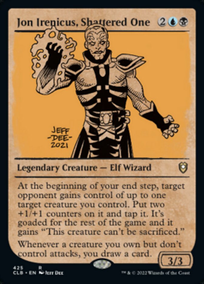 Jon Irenicus, Shattered One (Showcase) [Commander Legends: Battle for Baldur's Gate] Magic: The Gathering