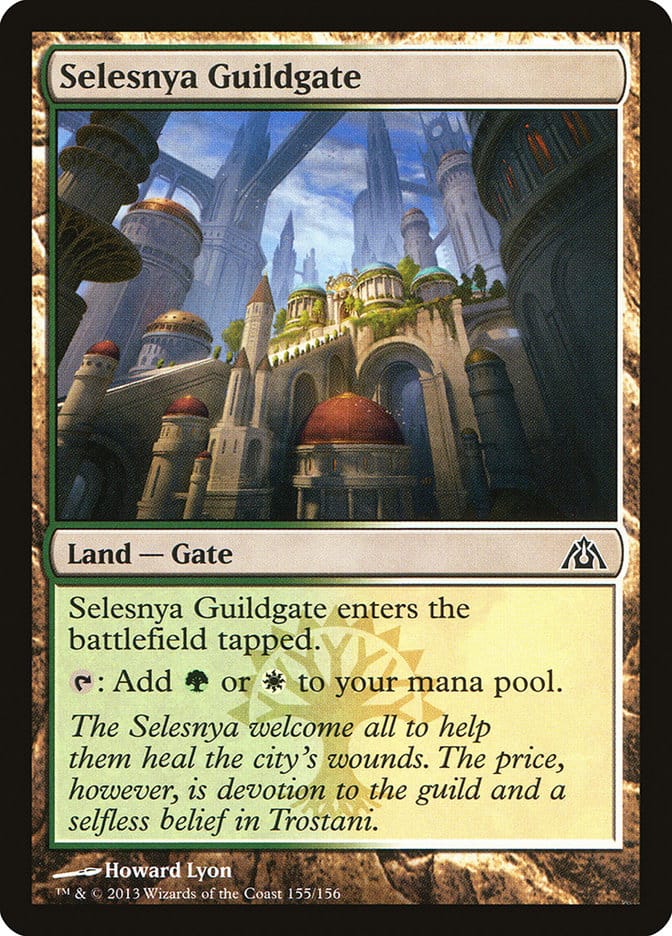 Selesnya Guildgate [Dragon's Maze] Magic: The Gathering
