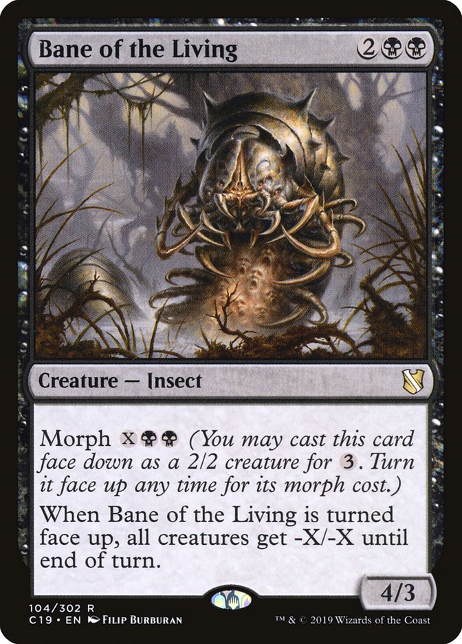 Bane of the Living [Commander 2019] Magic: The Gathering