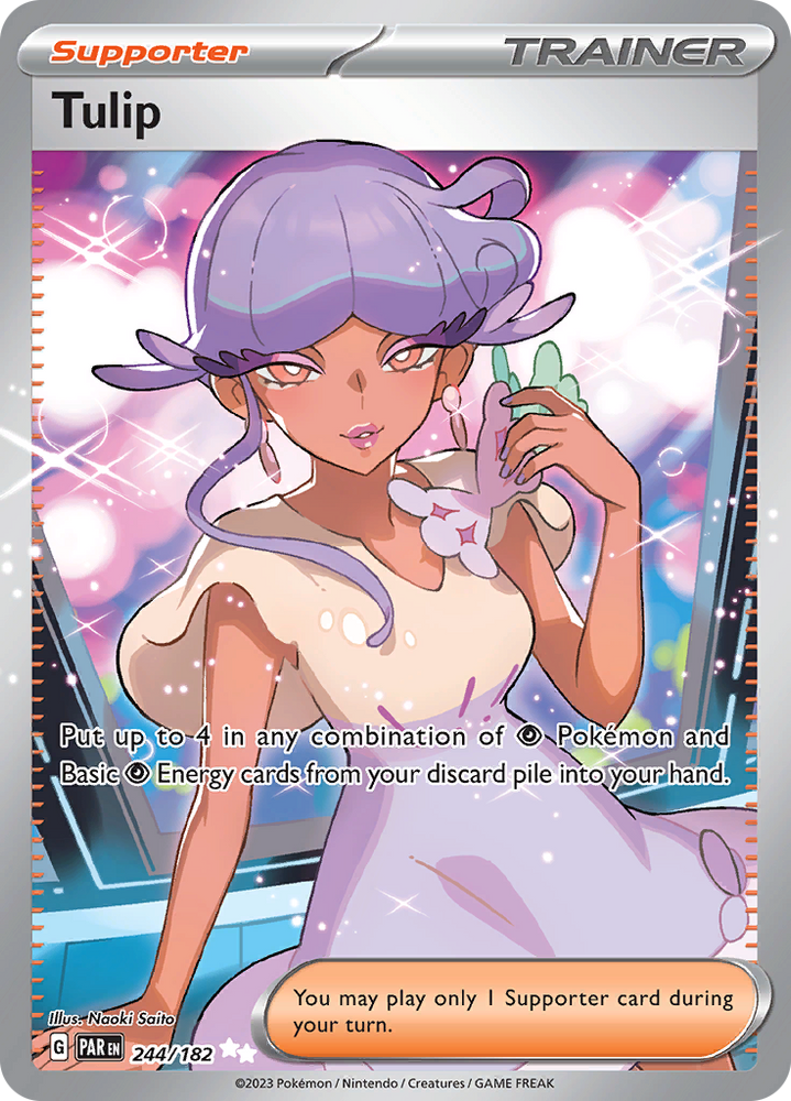 Tulip (244/182) [Scarlet & Violet: Paradox Rift] Pokémon