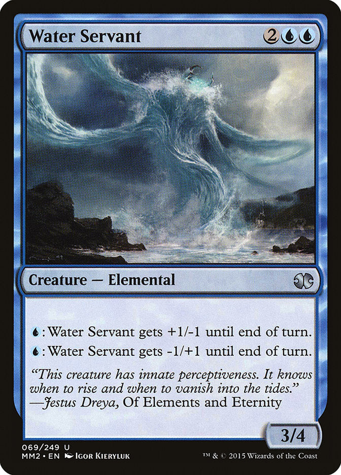 Water Servant [Modern Masters 2015] Magic: The Gathering